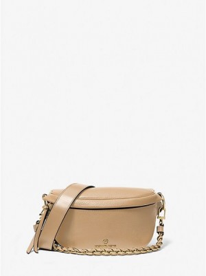 Bolsa De Hombro Michael Kors Slater Extra-small Pebbled Cuero Mujer Marrones | 827159-LNC