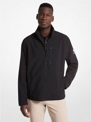 Chaquetas Michael Kors Golf Woven Hombre Negras | 037681-WMA