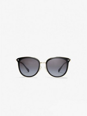 Gafas de Sol Michael Kors Adrianna Bright Mujer Negras | 372648-RIZ