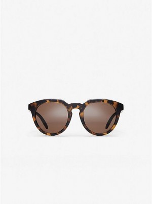 Gafas de Sol Michael Kors Marco Mujer Negras Marrones | 358670-LAB