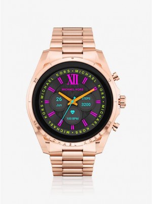 Relojes Michael Kors Gen 6 Bradshaw Smart Mujer Rosas Doradas | 416230-JPG