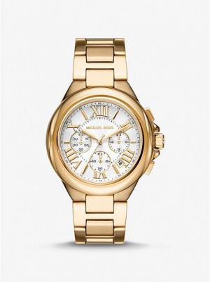 Relojes Michael Kors Oversized Camille Mujer Doradas | 192358-XTB