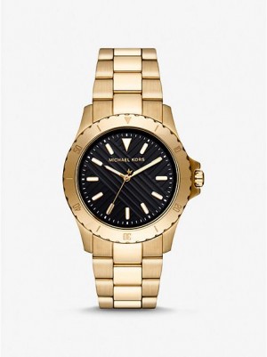 Relojes Michael Kors Slim Everest Mujer Doradas | 065342-FNO