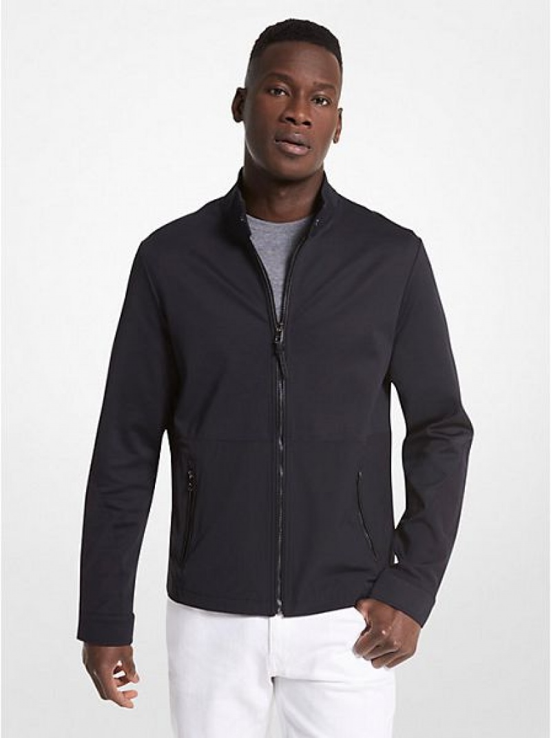 Chaquetas Michael Kors Stretch Nylon Hombre Negras | 584392-JNO