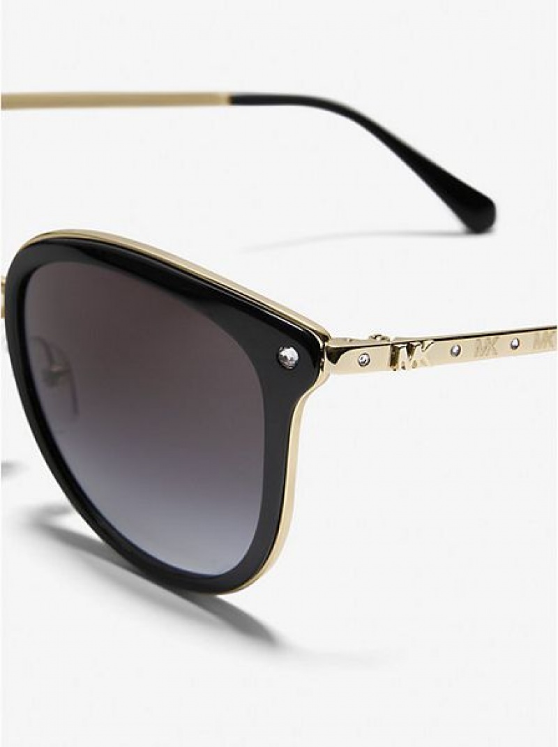 Gafas de Sol Michael Kors Adrianna Bright Mujer Negras | 372648-RIZ