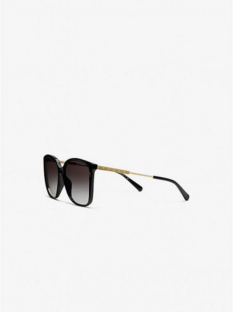 Gafas de Sol Michael Kors Avellino Mujer Negras | 691037-BHN