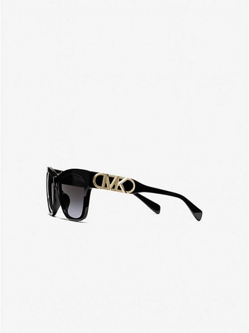 Gafas de Sol Michael Kors Empire Square Mujer Negras | 836574-HRB