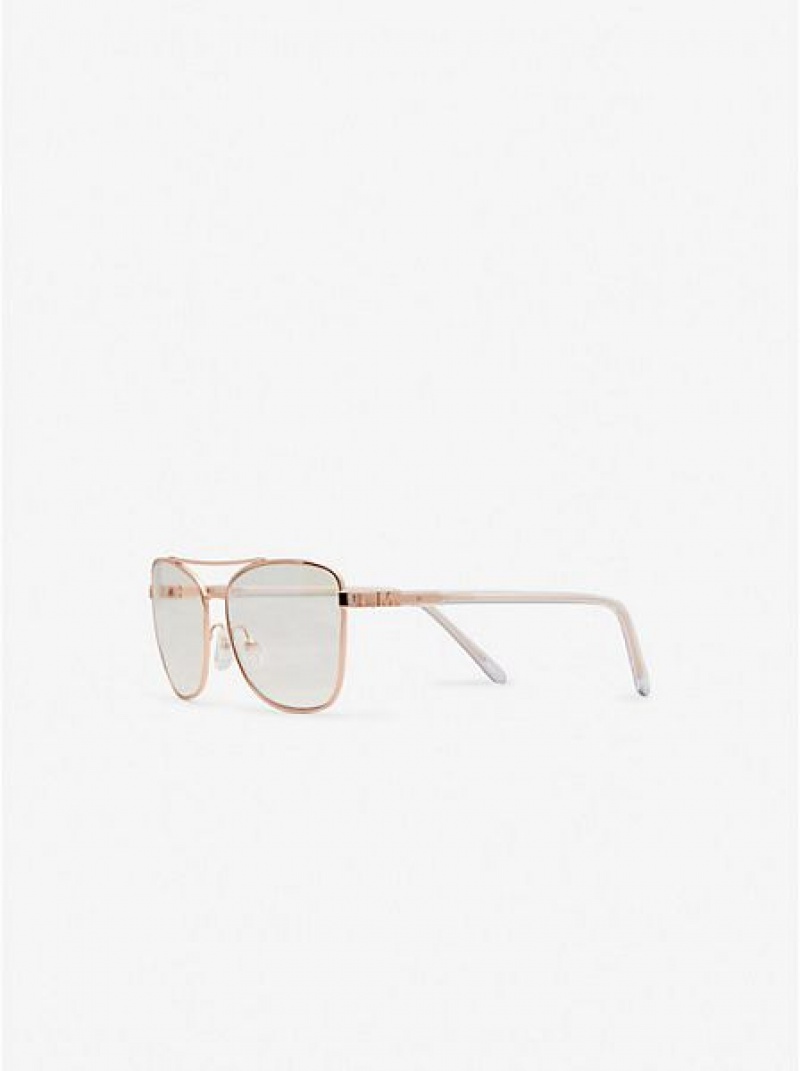 Gafas de Sol Michael Kors Stratton Mujer Rosas Doradas | 903867-USM