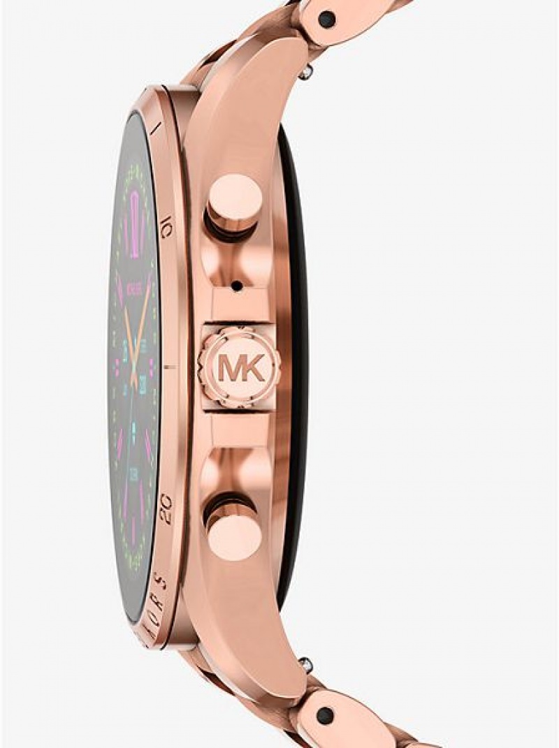 Relojes Michael Kors Gen 6 Bradshaw Smart Hombre Rosas Doradas | 914537-MRL