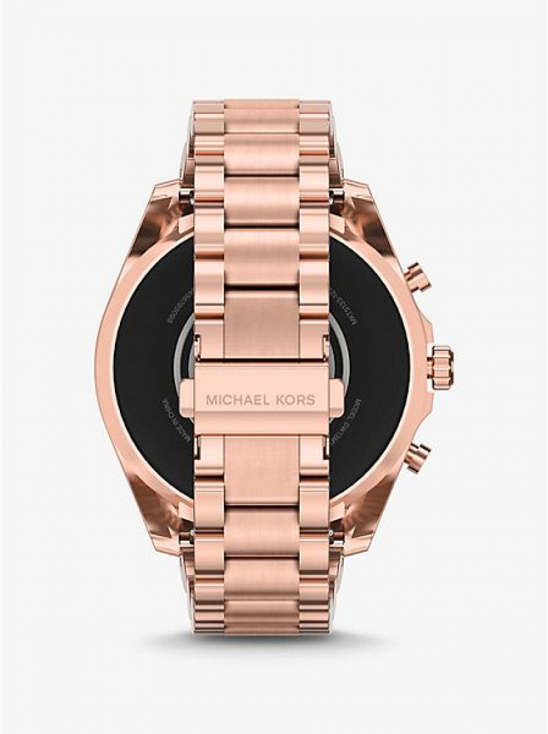 Relojes Michael Kors Gen 6 Bradshaw Smart Hombre Rosas Doradas | 914537-MRL