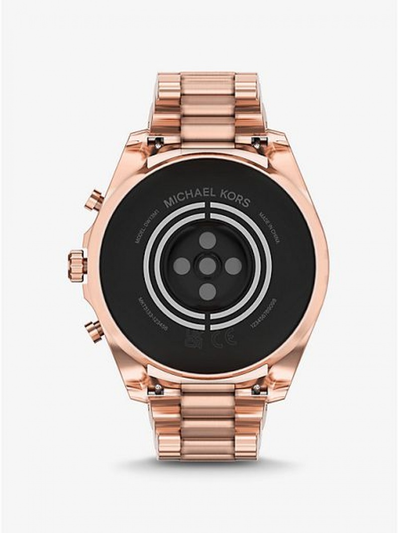 Relojes Michael Kors Gen 6 Bradshaw Smart Hombre Rosas Doradas | 914537-MRL