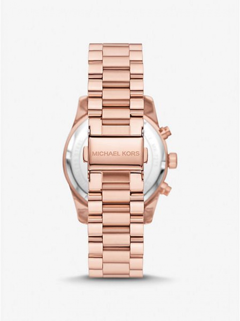 Relojes Michael Kors Lexington Pave Mujer Rosas Doradas | 602179-VAJ