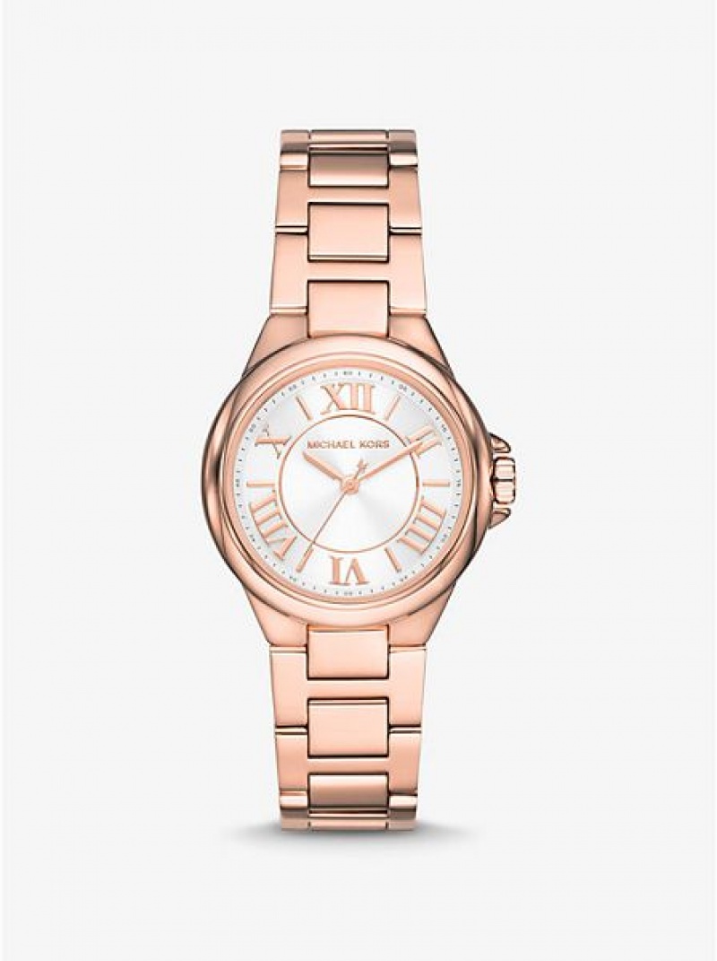 Relojes Michael Kors Mini Camille Mujer Rosas Doradas | 934621-XAZ